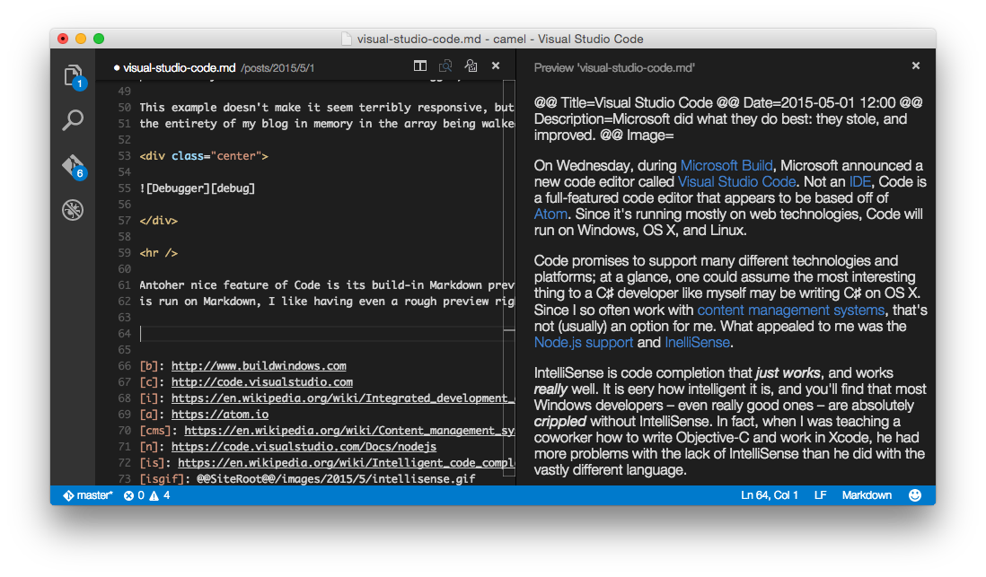 visual studio code install