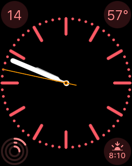 My Apple Watch face