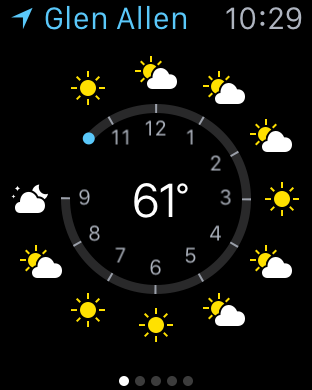 Apple Watch Weather