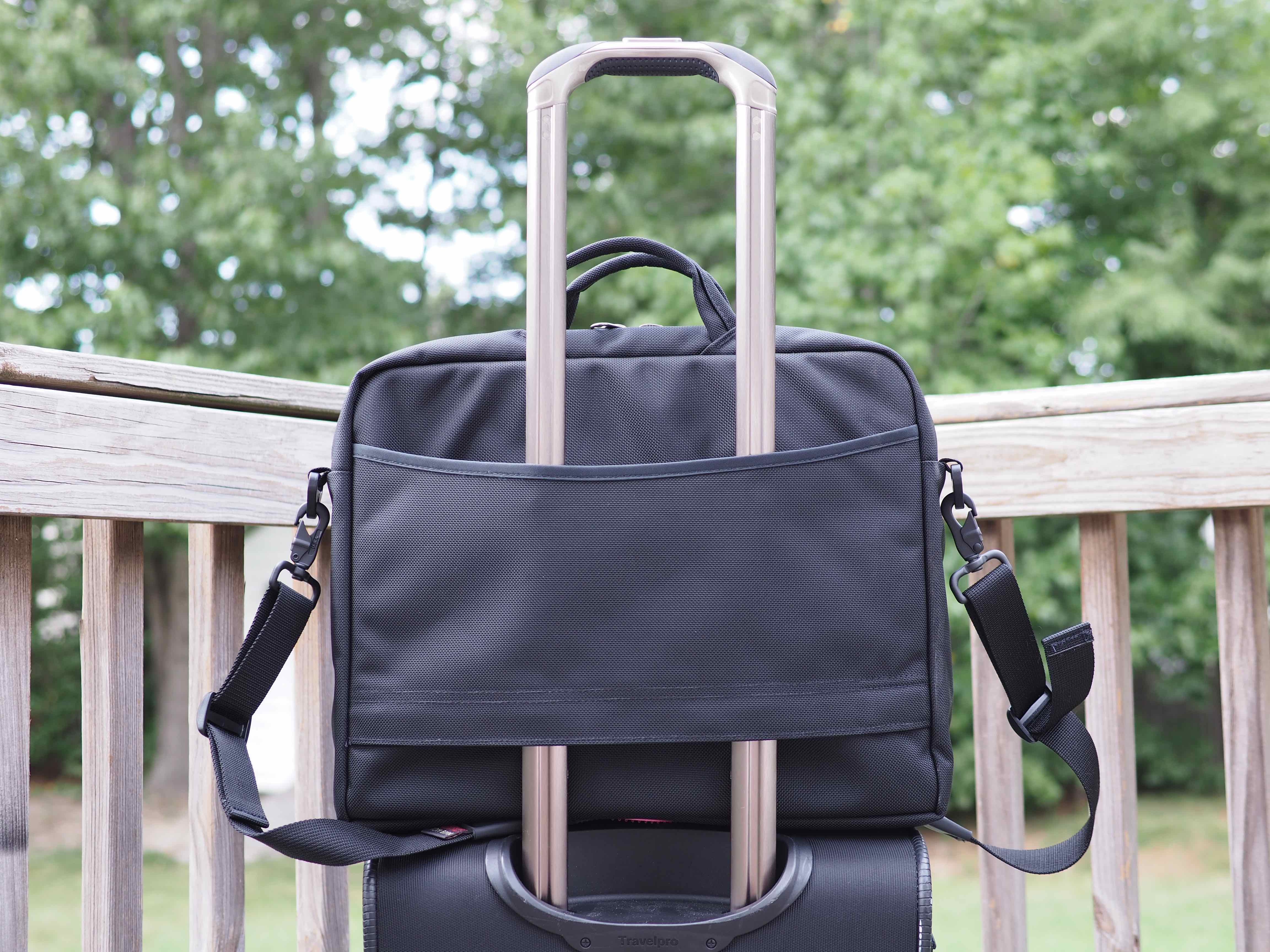 Cadet with luggage