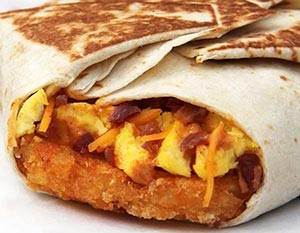Taco Bell Breakfast Crunchwrap