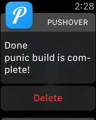 Push notification