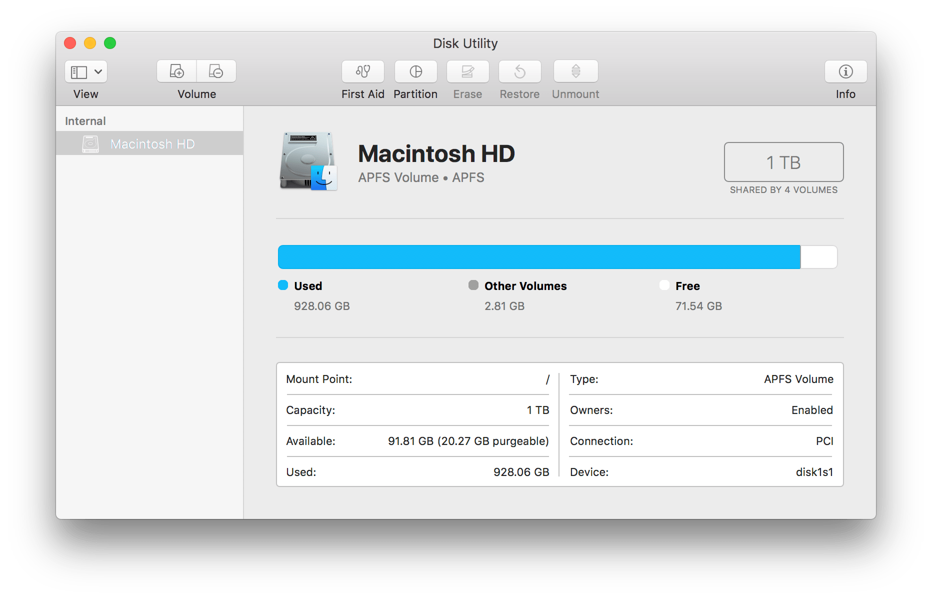 Disk Utility makes me sad