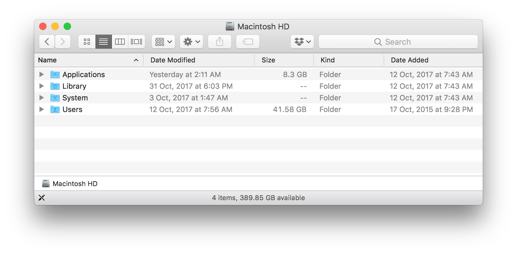 Finder shows 300GB free‽